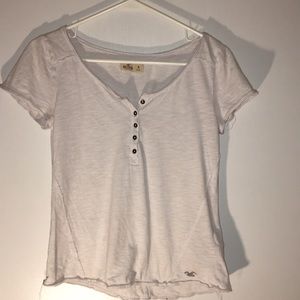 White hollister shirt